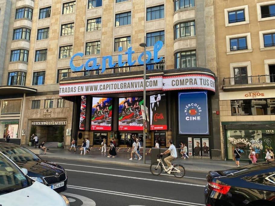 Apartamento en la Gran Vía de Madrid Exterior foto